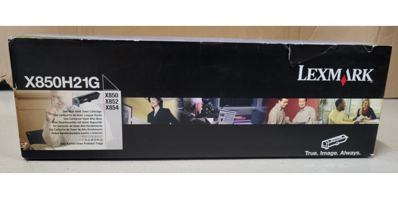 Toner Lexmark X850H21G Schwarz Neu OVP B-Ware Original X850 X852 X854 . 