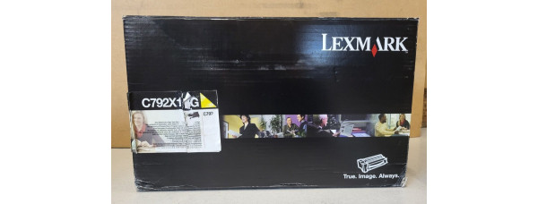 Toner Lexmark C792X1YG Gelb Neu OVP Original C792  . 