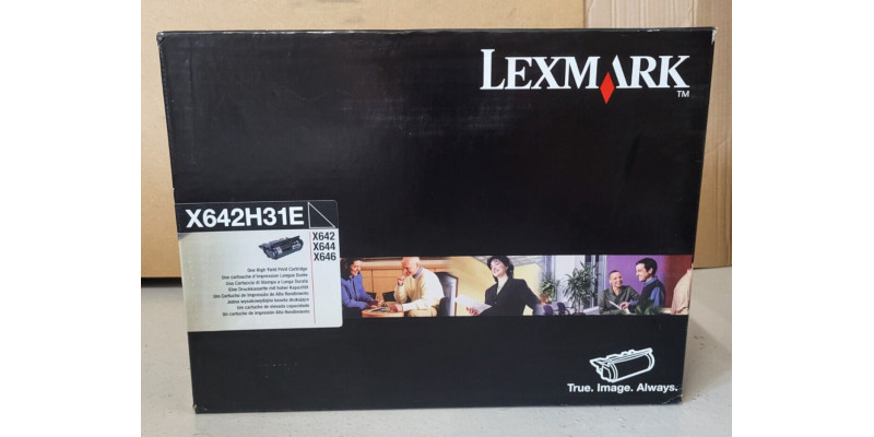 Toner Lexmark X642H31E Schwarz Neu OVP A-Ware Original X642 X644  . 