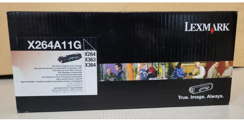 Toner Lexmark X264A11G Schwarz Neu OVP A-Ware Original X264 X363  . 