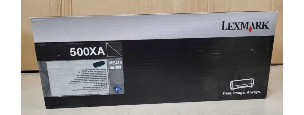 Toner Lexmark 500XA Schwarz Neu OVP A-Ware Original MS410 Series  . 