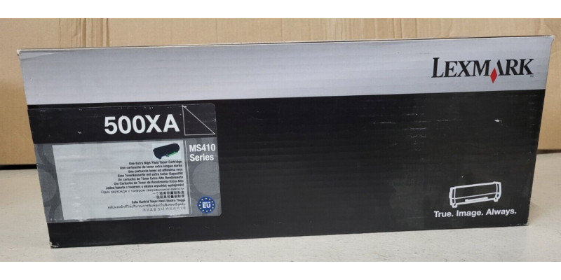 Toner Lexmark 500XA Schwarz 50F0XA0 Neu OVP Original MS410 Serie . 