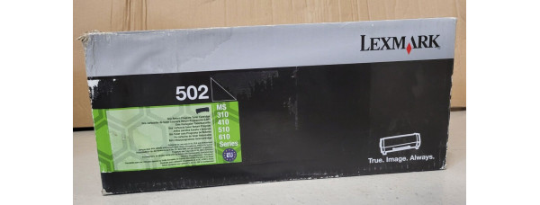 Toner Lexmark 502 Schwarz 50F2000 Neu OVP Original MS310 MS410 . 