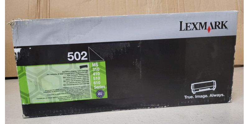 Toner Lexmark 502 Schwarz 50F2000 Neu OVP Original MS310 MS410 . 