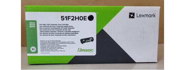 Toner Lexmark 51F2H0E Schwarz Neu OVP Original MS312 MS315  . 