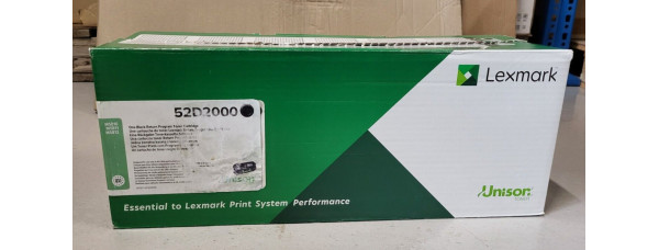 Toner Lexmark 52D2000 Schwarz Neu OVP Original MS810 MS811 MS812   