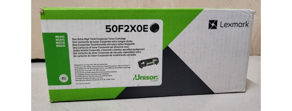 Toner Lexmark 50F2X0E Schwarz Neu OVP Original MS410 MS415 MS510 . 