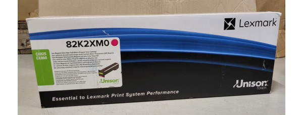 Toner Lexmark 82K2XM0 Magenta Neu OVP Original CX825 CX860  . 