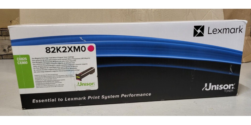 Toner Lexmark 82K2XM0 Magenta Neu OVP Original CX825 CX860  . 