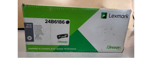 Toner Lexmark 24B6186 Schwarz Neu OVP Original M3150 XM3150  . 