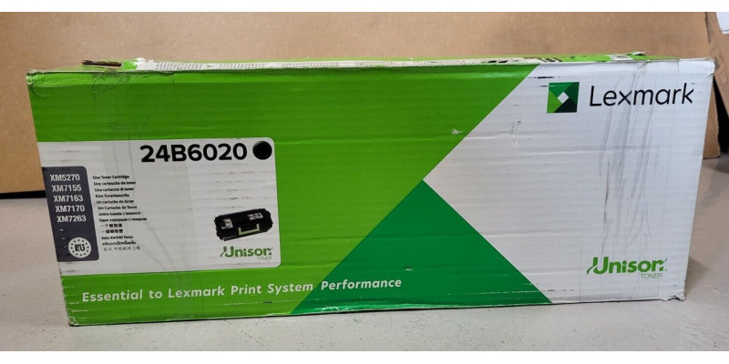 Toner Lexmark 24B6020 Schwarz Neu OVP Original XM5270 XM7155  . 