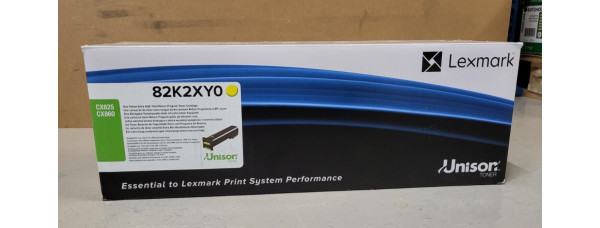 Toner Lexmark 82K2XY0 Gelb Neu OVP A-Ware Original CX825 CX860  . 