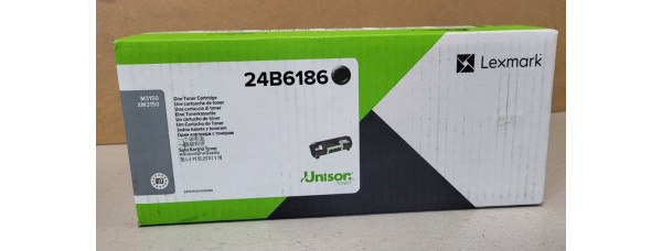 Toner Lexmark 24B6186 Schwarz Neu OVP A-Ware Original M3150 XM3150 . 