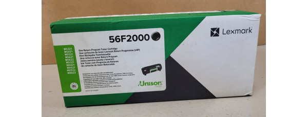 Toner Lexmark 56F2000 Schwarz Neu OVP A-Ware Original MS321 MS421 MS521  