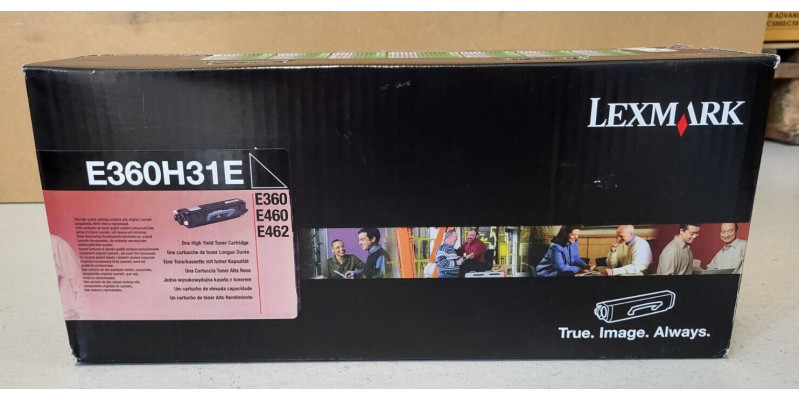 Toner Lexmark E360H31E Schwarz Neu OVP A-Ware Original E360, E460, E462  