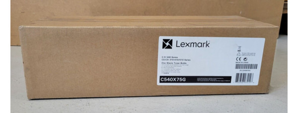Tonersammler C540X75G Lexmark Neu OVP A-Ware Original C/X 540 Series . 