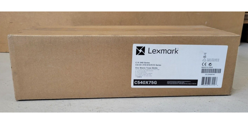 Tonersammler C540X75G Lexmark Neu OVP A-Ware Original C/X 540 Series . 