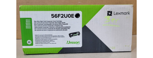 Toner Lexmark 56F2U0E Schwarz Neu OVP Original MS521, MS622, MX521 . 