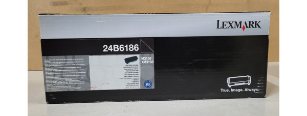 Toner Lexmark 24B6186 Schwarz Neu OVP Original M3150 XM3150   