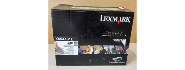 Toner Lexmark X654X31E Schwarz Neu OVP Original X654 X656 X658  . 