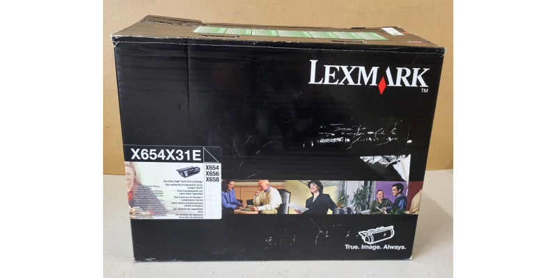 Toner Lexmark X654X31E Schwarz Neu OVP Original X654 X656 X658  . 