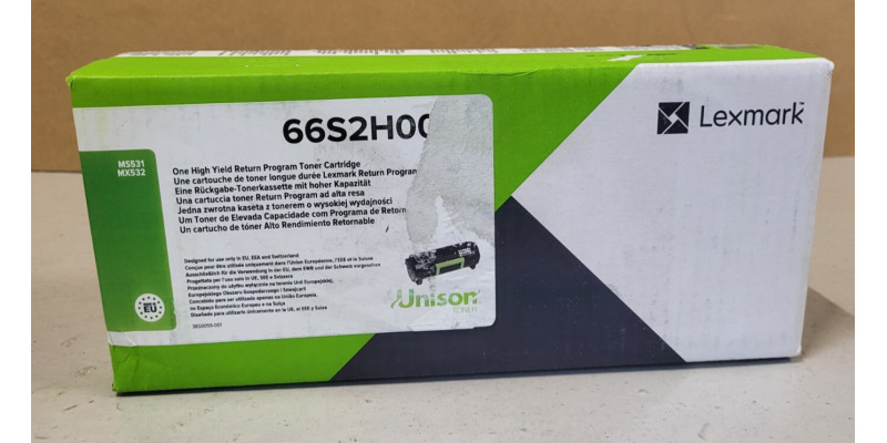Toner Lexmark 66S2H00 Schwarz Neu OVP Original MS531 MX532  . 