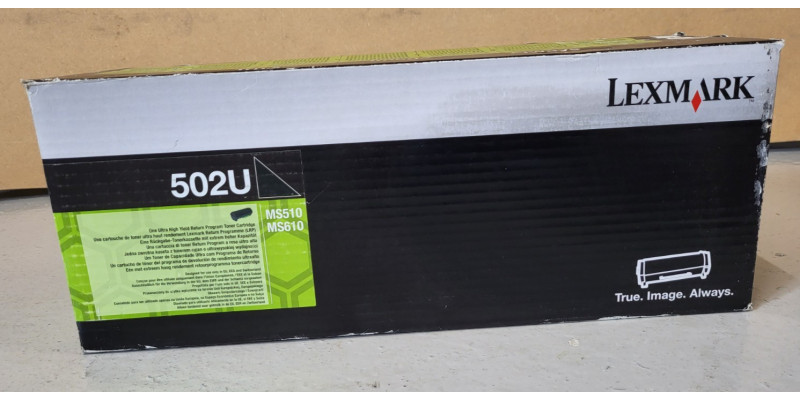 Toner Lexmark 502U Schwarz Neu OVP Original MS 510DN MS 610DN  