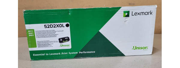 Toner Lexmark 52D2X0L Schwarz Neu OVP Original MS711 MS811 MS812  