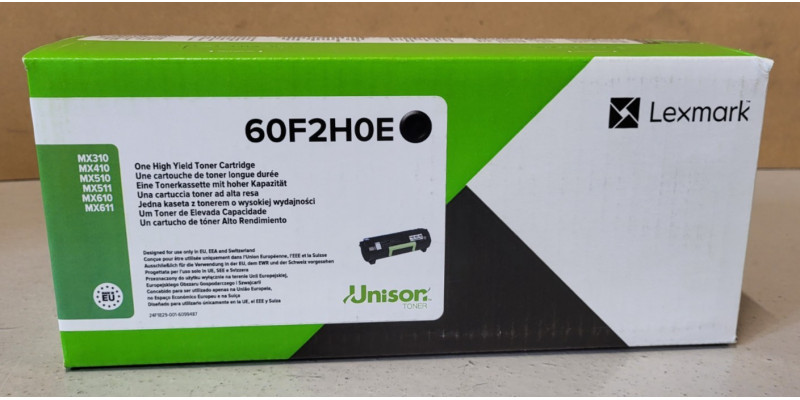 Toner Lexmark 60F2H0E Schwarz Neu OVP Original MX310 MX410 MX510  . 
