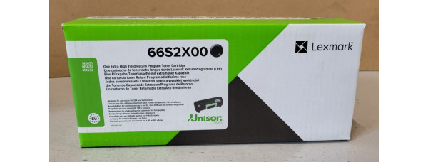 Toner Lexmark 66S2X00 Schwarz Neu OVP A-Ware Original MS631 MS632  . 