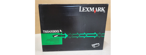 Toner Lexmark T654X80G Schwarz Neu OVP Original T654  . 