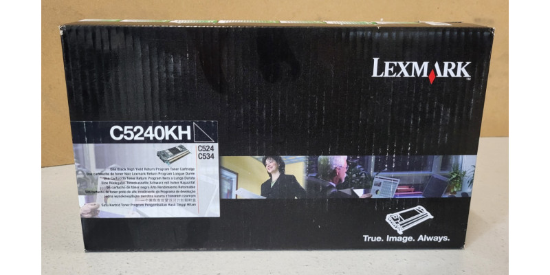 Toner Lexmark C5240KH Schwarz Neu OVP A-Ware Original C524 C534 . 