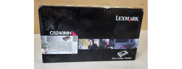 Toner Lexmark C5240MH Magenta Neu OVP A-Ware Original C524 C534  