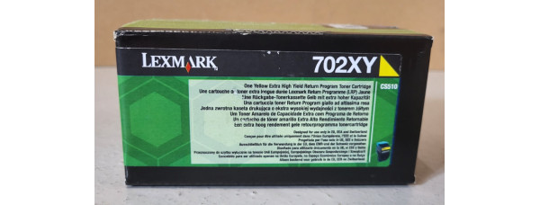 Toner Lexmark 702XY Gelb 70C2XY0 Neu OVP A-Ware Original CS510  . 