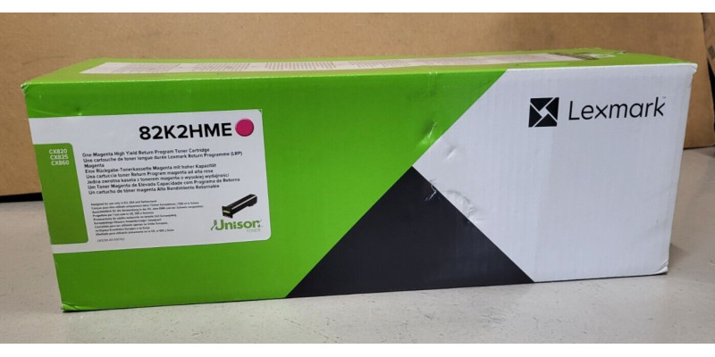 Toner Lexmark 82K2HME Magenta Neu OVP Original CX820 CX825  . 