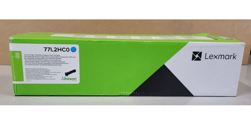 Toner Lexmark 77L2HC0 Cyan Neu OVP Original CS963 CX961 CX962 CX963 . 