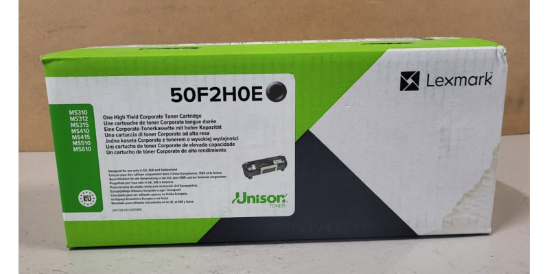 Toner Lexmark 50F2H0E Schwarz Neu OVP Original MS310 MS312 MS315 . 