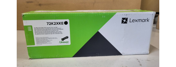 Toner Lexmark 72K2XKE Schwarz Neu OVP Original CS820 CX820   