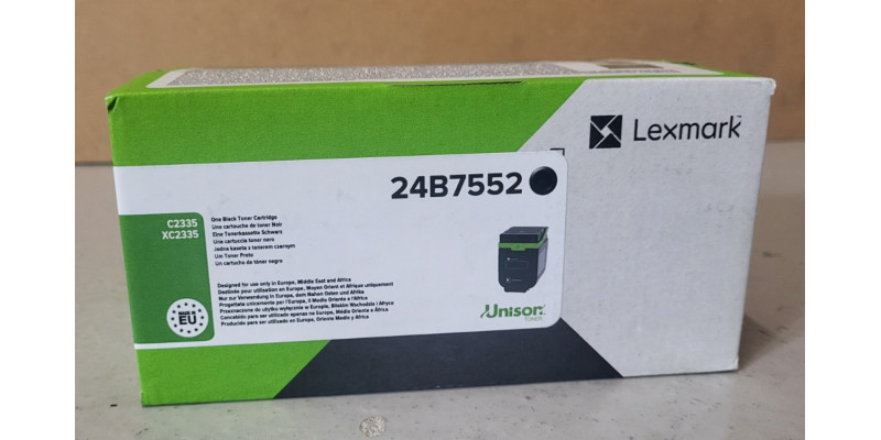 Toner Lexmark 24B7552 Schwarz Neu OVP A-Ware Original C2335 XC2335 . 