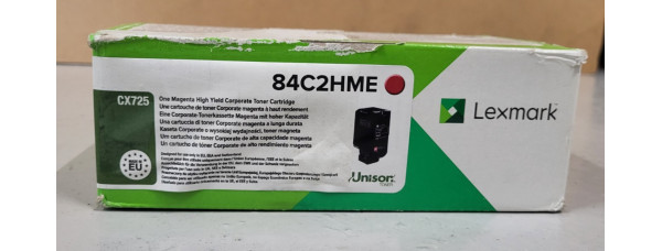 Toner Lexmark 84C2HME Magenta Neu OVP Original CX725   