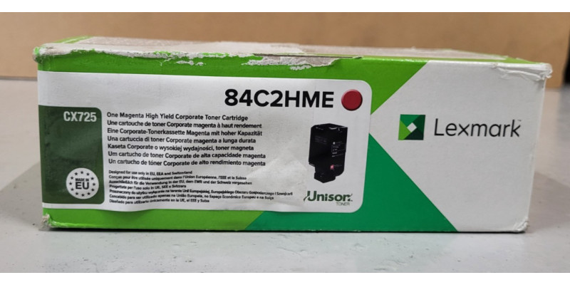 Toner Lexmark 84C2HME Magenta Neu OVP Original CX725   