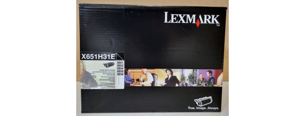 Toner Lexmark X651H31E Schwarz Neu OVP A-Ware Original X651, X652, X656  