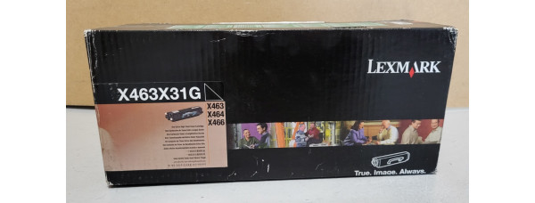 Toner Lexmark X463X31G Schwarz Neu OVP Original X463 X464 X466 Rg MwSt. 