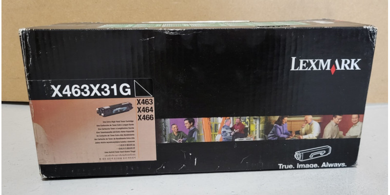 Toner Lexmark X463X31G Schwarz Neu OVP Original X463 X464 X466 Rg MwSt. 