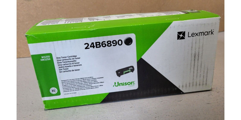 Toner Lexmark 24B6890 Schwarz Neu OVP Original M3250 XM3250 Rechnung MwSt. 