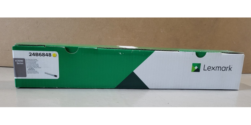 Toner Lexmark 24B6848 Gelb Neu OVP Original XC9200 Series Rechnung MwSt. 