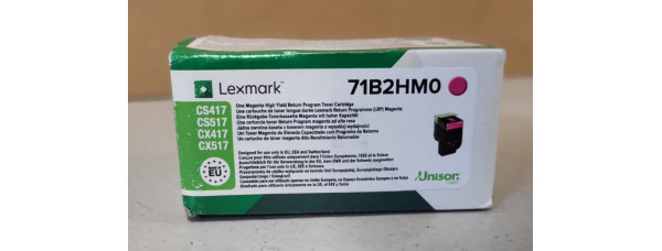 Toner Lexmark 71B2HM0 Magenta Neu OVP Original Lexmark CS517 CX517 Rg MwSt. 
