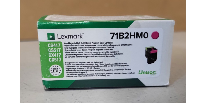 Toner Lexmark 71B2HM0 Magenta Neu OVP Original Lexmark CS517 CX517 Rg MwSt. 