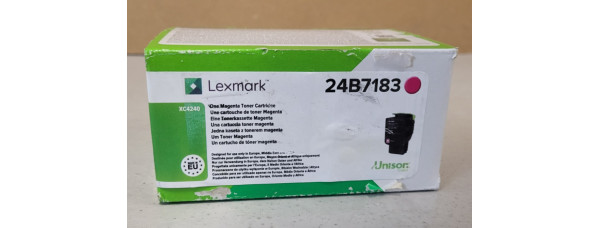 Toner Lexmark 24B7183 Magenta Neu OVP Original XC4240 Rechnung MwSt. 