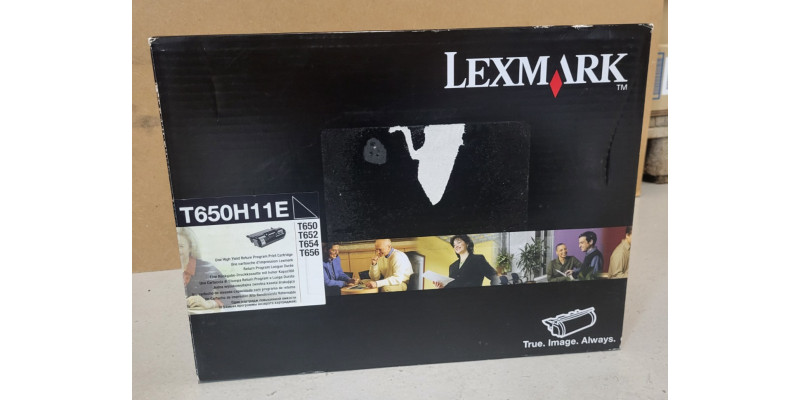 Toner Lexmark T650H11E Schwarz Neu OVP Original T650 T652 T654 Rechnung MwSt. 